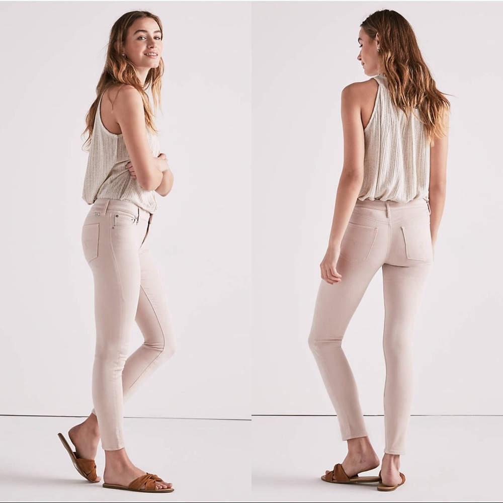 Lucky Brand Lolita Skinny Jeans Light Pink
